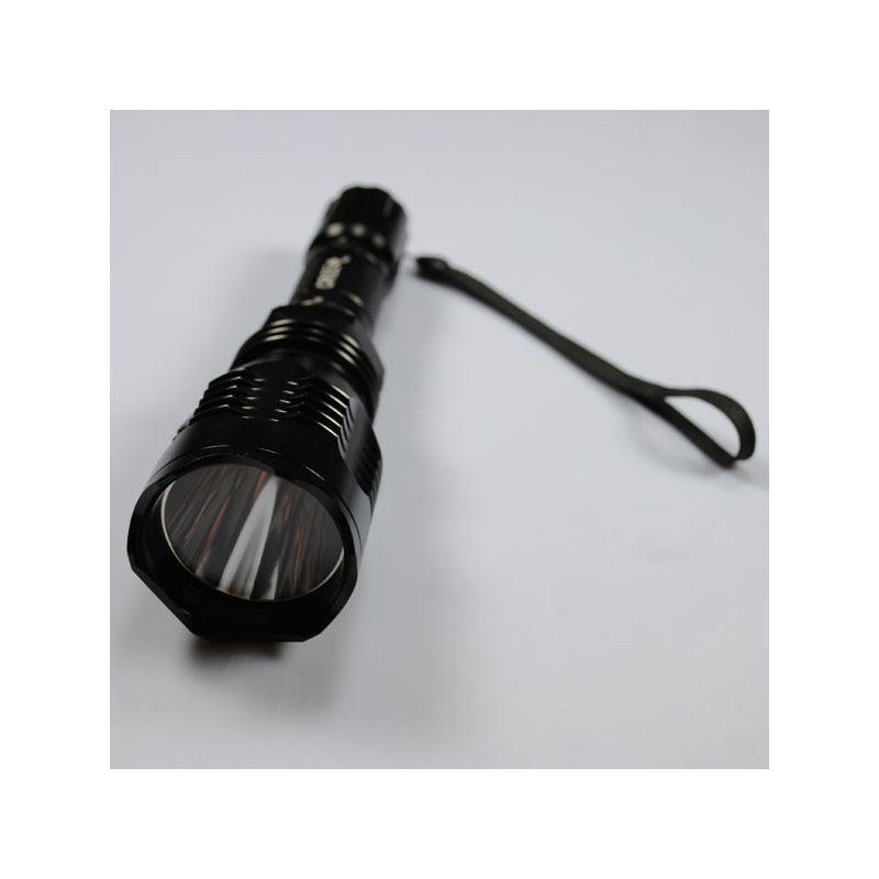 UniqueFire HS-802 Red Light Long Range LED Flashlight for Camping Hiking Wildlife Observation 500 Meter Beam