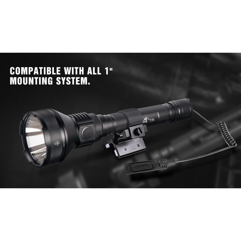 TrustFire T70 Kit High Power 2300 Lumens Rechargeable LED Flashlight Long Beam Camping or Emergency