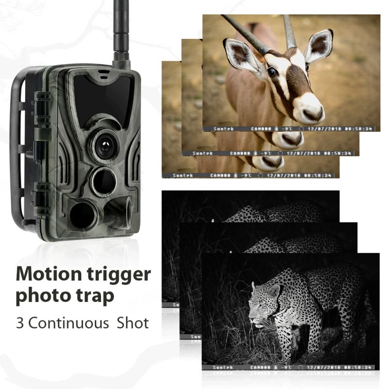 HC801M Trail Wildlife Camera 20MP 1080P Night Vision Perfect for Wildlife Photography and Animal Tracking