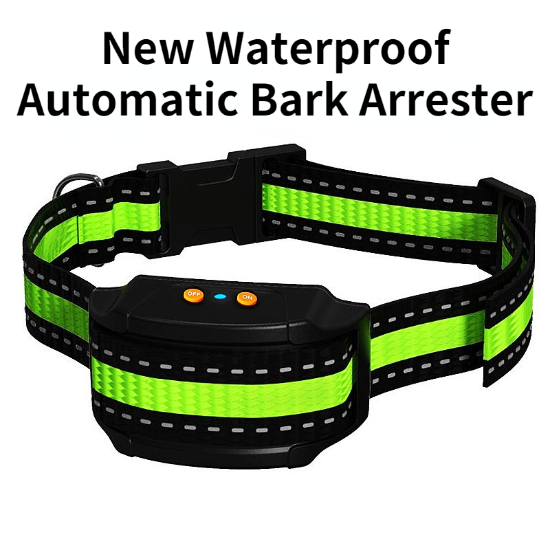 Intelligent Pet Dog Anti Barking Device USB Electric Ultrasonic Collar Humane Training Tool for Peaceful Home