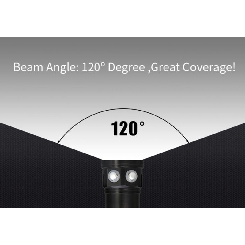 QH14 QH27 Multifunction UV Diving Flashlight 20000 Lumens for Underwater Exploration Coral Reefs Night Dives