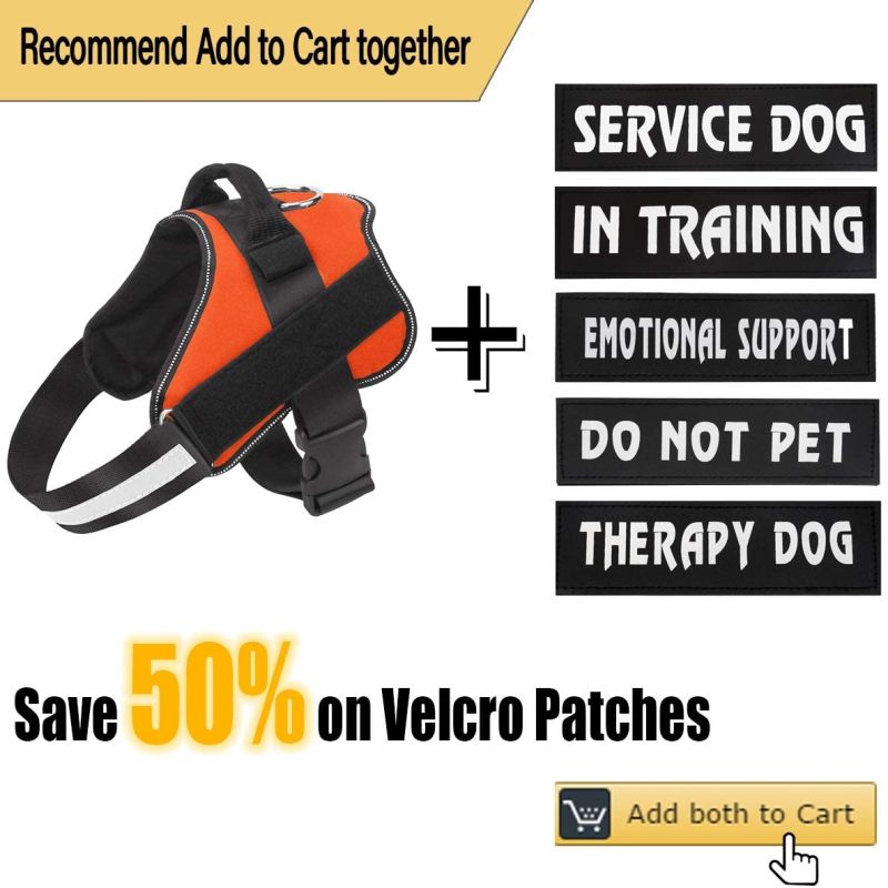 No-Pull Reflective Dog Vest with Handle Adjustable Harness for Medium Breeds Comfortable Walking Gear