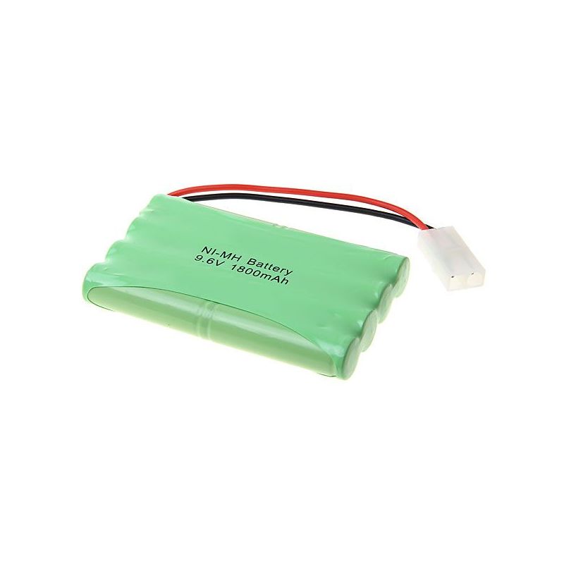 Eco-Friendly 9.6V AA 1800mAh Ni-MH Rechargeable Battery for Gaming Controllers and Household Devices