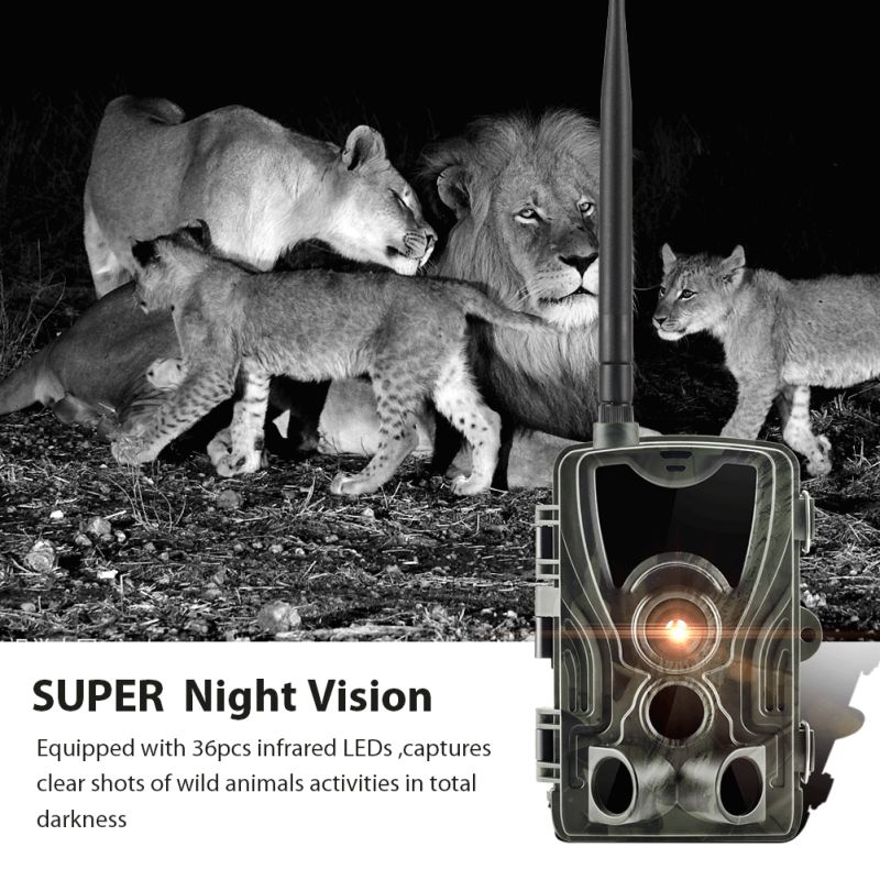 HC801M Trail Wildlife Camera 20MP 1080P Night Vision Perfect for Wildlife Photography and Animal Tracking