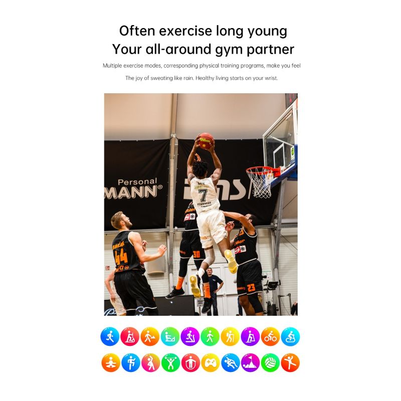 ET540 Blood glucose ECG Body temperature Blood pressure Blood oxygen Heart rate Bluetooth call Smartwatch Fitness Tracker