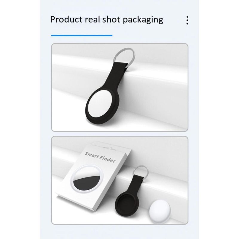 Mini GPS Tracker Bluetooth 4.0 Smart Locator Lightweight Anti-Lost Device for Keys Pets Kids Real-Time Location