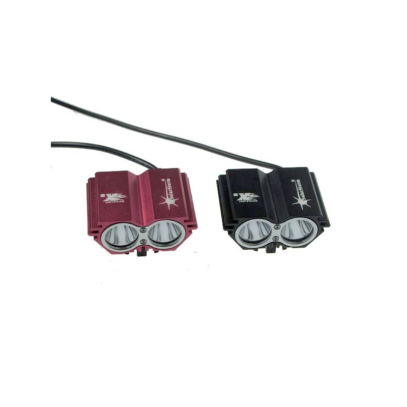 SolarStorm X2 LED Bike Light 2000 Lumens Adjustable Modes Waterproof Front Light for Trail Riding and Commuting