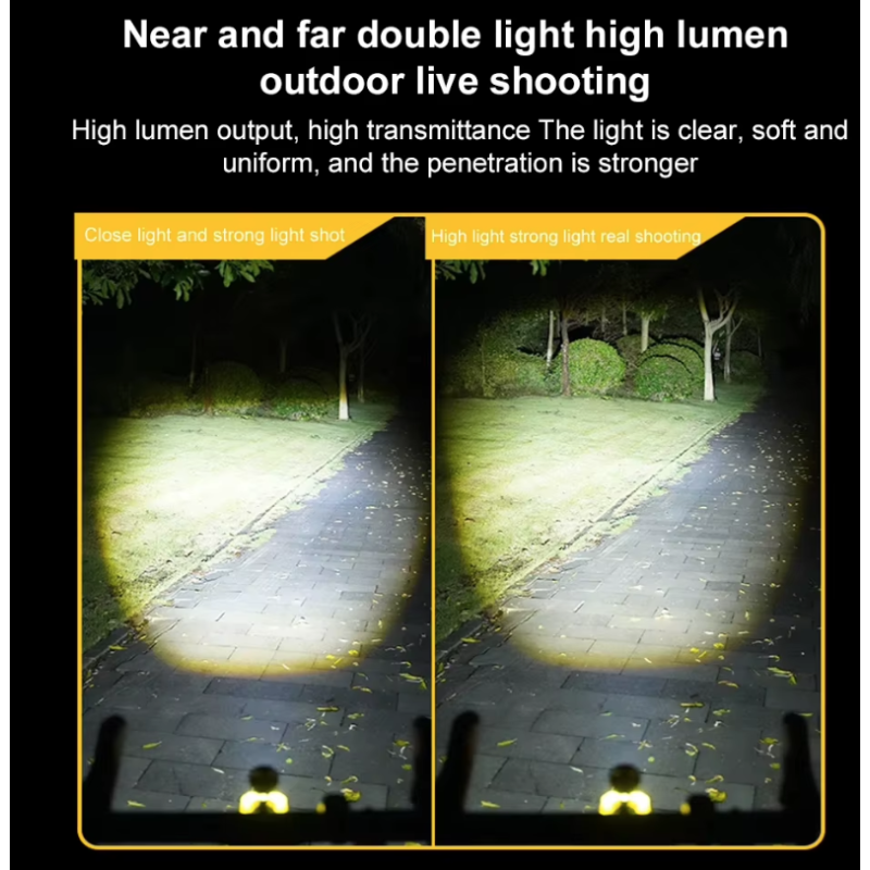 Nitebeam Hanging Cut-off Cable Bike Front Light 30W Powerful Illumination Durable Aluminum Hands-Free Operation