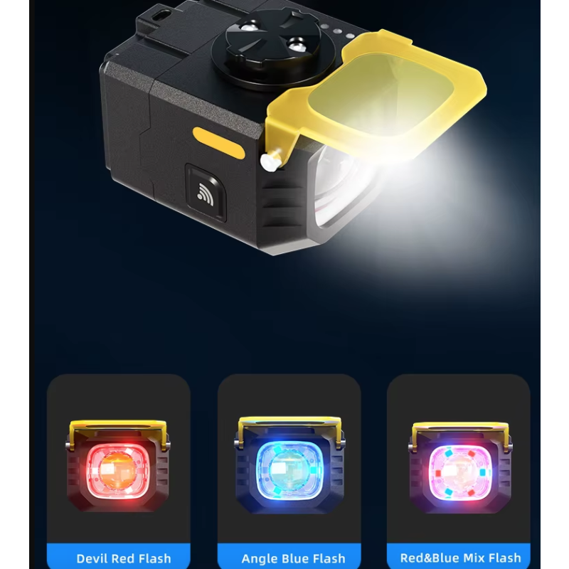 Nitebeam Hanging Cut-off Cable Bike Front Light 30W Powerful Illumination Durable Aluminum Hands-Free Operation