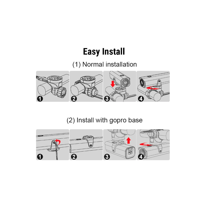 TOWILD CL600 Bike Light USB Rechargeable Front Lamp with High Lumen Brightness Waterproof Design 2000mAh
