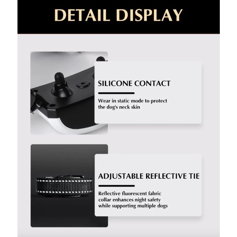 Wireless Dog Fence System Remote Training Collar for All Size Dogs Safe Pet Containment and Behavior Management