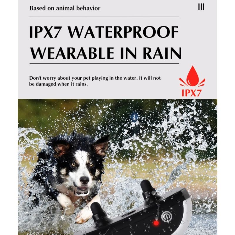 Wireless Dog Fence System Remote Training Collar for All Size Dogs Safe Pet Containment and Behavior Management