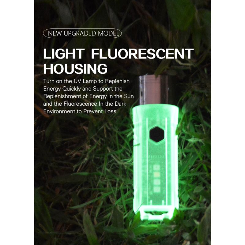 GT13 TIKI Mini Keychain Light 1000 Lumens USB Rechargeable Portable Lighting for Camping and Everyday Use