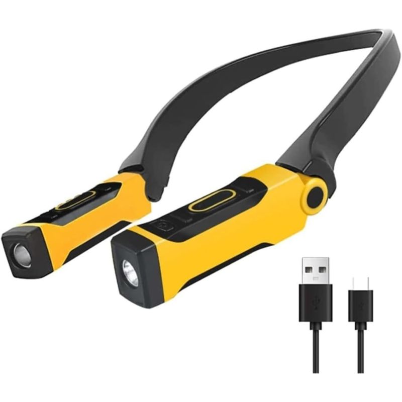 Rechargeable Neck Light -LED neck hanging light-USB Neck Reading Light 