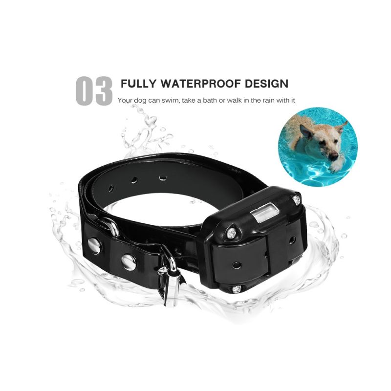 800m Electric Dog Training Collar Waterproof Rechargeable Pet Remote Control with LCD Display Adjustable Modes