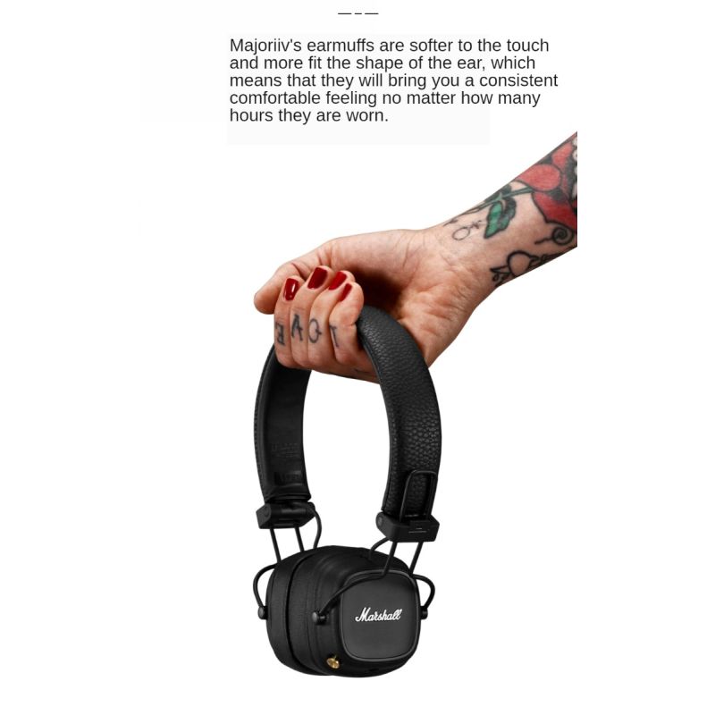 MARSHALL Major III Wireless Bluetooth Headphones Deep Bass Clear Voice Bluetooth 5.0 Foldable Music Lovers