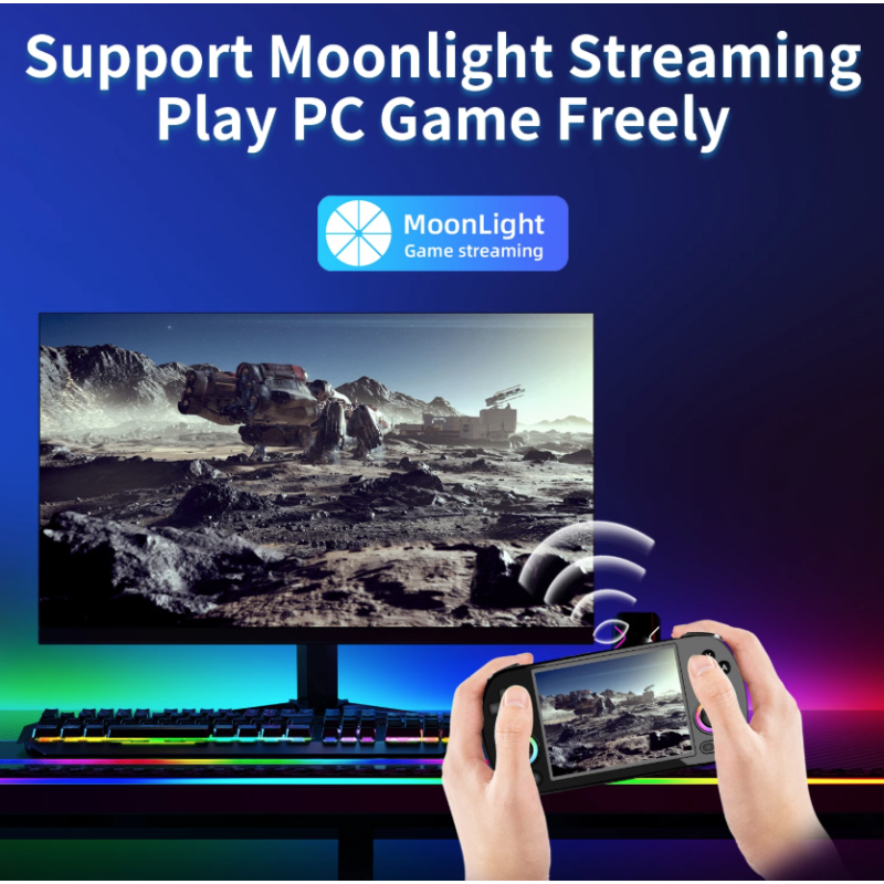 ANBERNIC RG40XX H Handheld Game Console Linux 64-bit System 4.0 inch IPS 3200mAh Retro Video Gaming Console