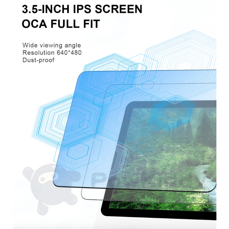 POWKIDDY RGB20S Handheld Game Console Retro Gaming with RK3326 3.5 Inch Screen and Game Emulators N64 PS1