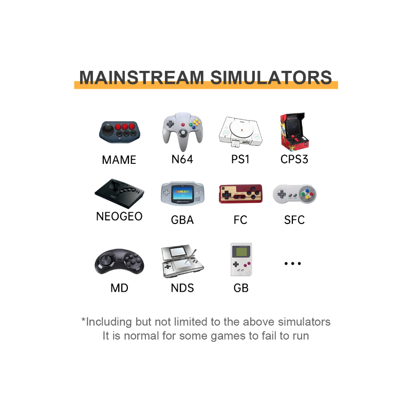 POWKIDDY RGB20S Handheld Game Console Retro Gaming with RK3326 3.5 Inch Screen and Game Emulators N64 PS1