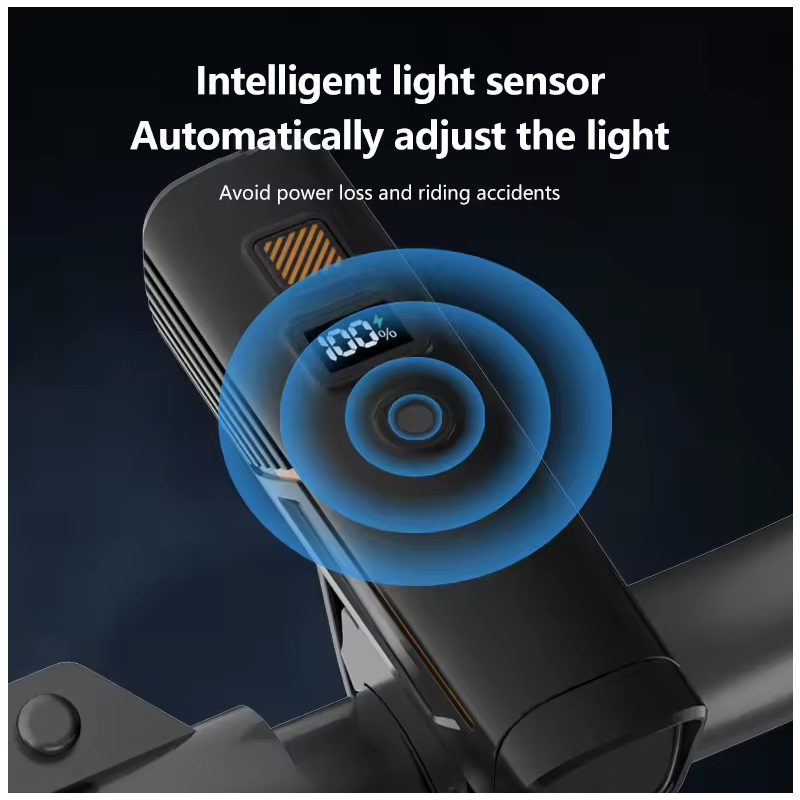 B9 Bicycle Front Light Type-C Charging Headlight MTB Road Bike Headlight for Outdoor Cycling Accessories