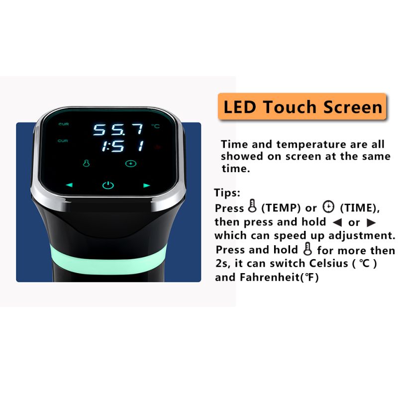 Elevate Home Cooking with Sous Vide Machine Precision Cooker Perfectly Cooked Dishes Every Time