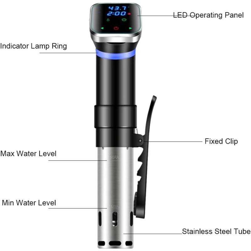 Elevate Home Cooking with Sous Vide Machine Precision Cooker Perfectly Cooked Dishes Every Time