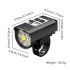Bicycle Headlight 9 LED Bike Front Light Type-C Rechargeable Bike Lamp Waterproof Cycling light