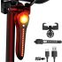 Bike Tail Light Smart USB-C Rechargeable Bicycle Taillight  Super Bright Rear Bike Light for Road Mountain, Cycling Taillight