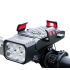 Bicycle Front Light with Horn & Phone Holder Cycling Bicycle Headlight Multifunctional Phone Holder Lamp Cycling Accessories