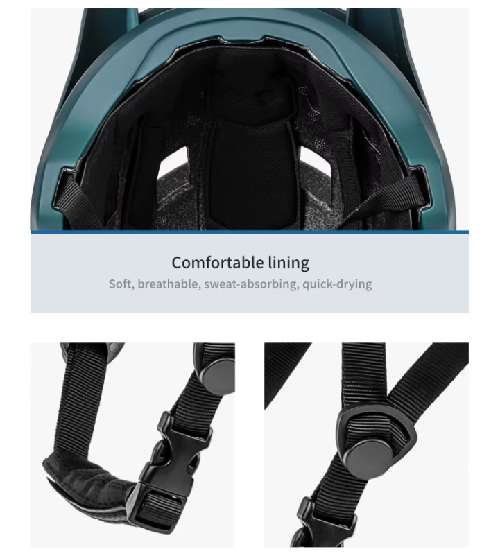 BATFOX Mountain Bike Helmet Lightweight In-Mold Technology Adjustable Sizing for Adults and Youth