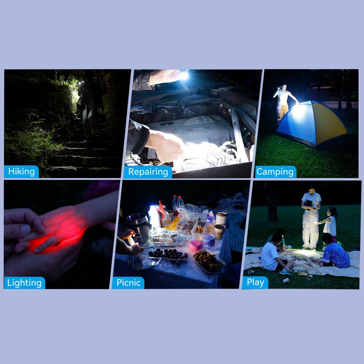 IMALENT LD35 1200 Lumens LED Type-C Rechargeable EDC Flashlight 