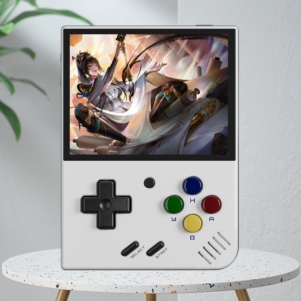 MIYOO Mini Plus Portable Retro Game Console 3.5-inch IPS Screen Lightweight Classic Video Games Compact