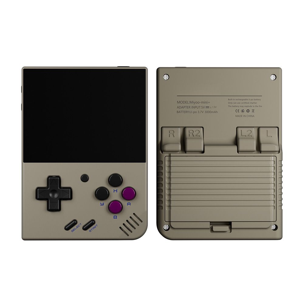 MIYOO Mini Plus Portable Retro Game Console 3.5-inch IPS Screen Lightweight Classic Video Games Compact