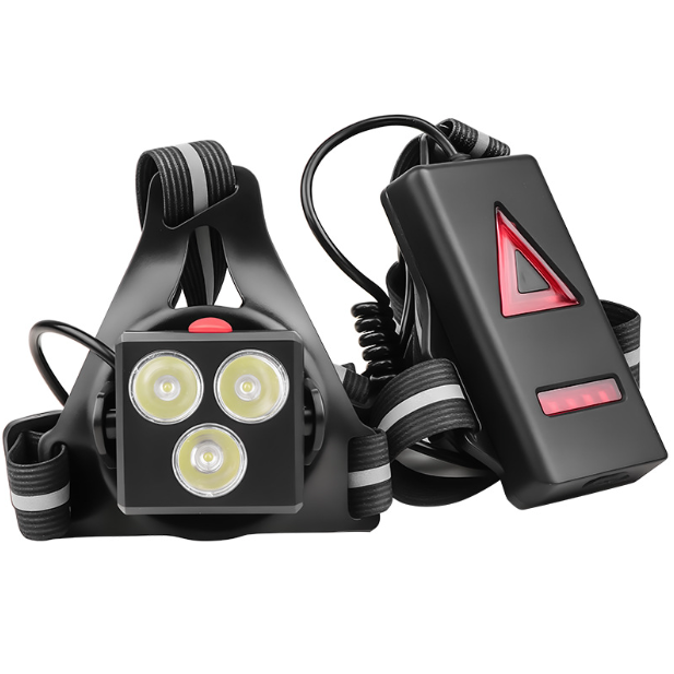 Outdoor Night Running Lights LED Chest Light Back Warning Light 90° Adjustable Beam Angle Waterproof Ultra Bright SafetyLamp 