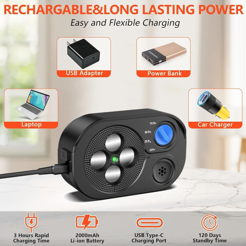 Ultrasonic Barking Stop Device, Dog Driving Device, Noise Prevention Training Device, Automatic Dog Barking Stop Device Ultrasonic Anti Barking Device